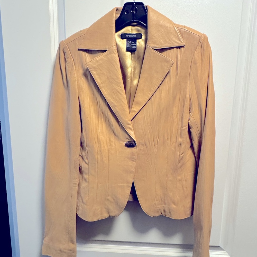Arden B leather jacket